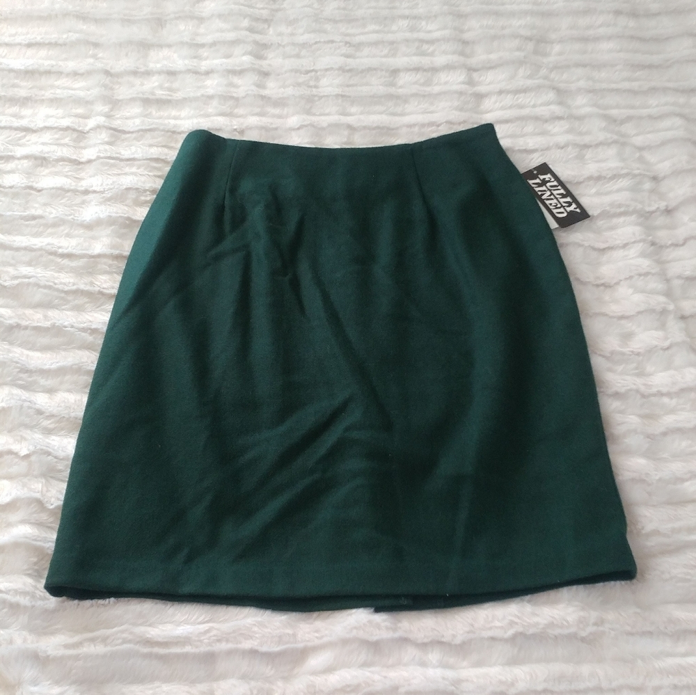 New! Maggie Lawrence Wool Skirt